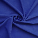 Royal Blue Cotton Linen Fabric by the Metre