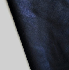 Navy Blue Art Silk / Faux Silk Fabric By The Metre