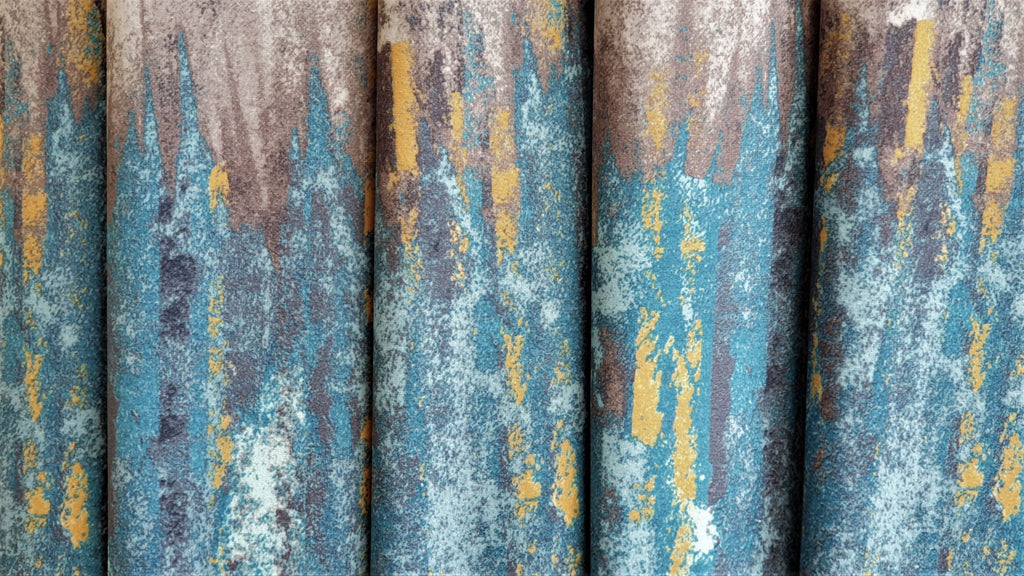 Abstract Love Velvet Fabric By The Metre