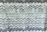 Waves Are Scenic Printed Velvet Fabric By The Metre