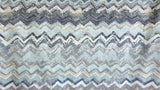 Waves Are Scenic Printed Velvet Fabric By The Metre