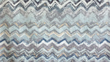 Waves Are Scenic Printed Velvet Fabric By The Metre