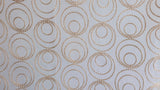 Fawn Circles Sheer Curtain Fabric By The Metre