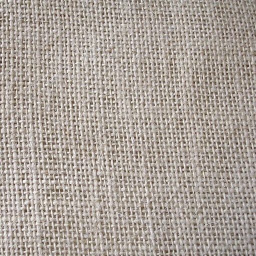 Light Beige Burlap Fabric by the Metre
