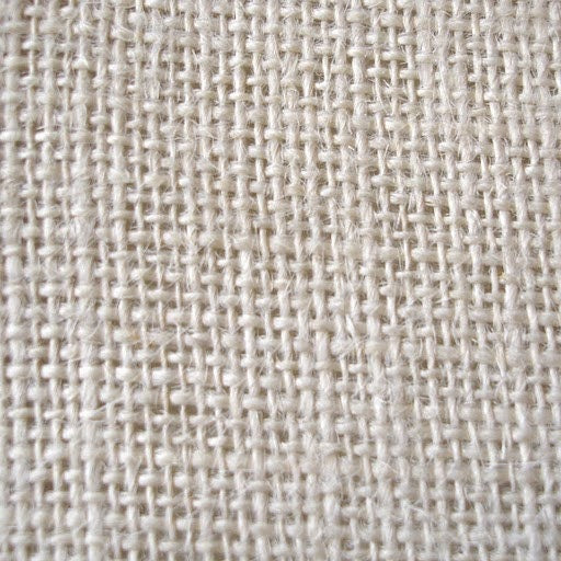 Light Beige Burlap Fabric by the Metre
