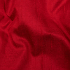 Red Silk Dupioni Fabric By The Metre