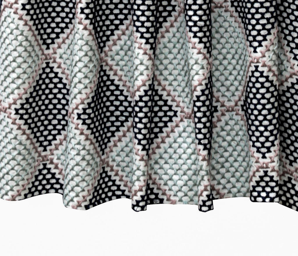 Knotted Vibes Cotton Fabric By The Metre