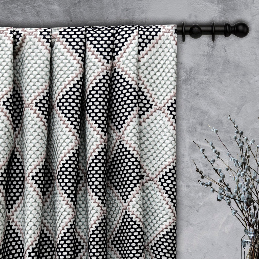 Knotted Vibes Cotton Fabric By The Metre