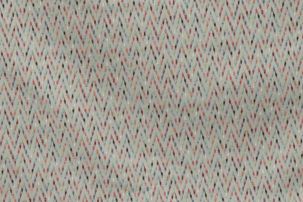 Colorful Chevron Jacquard Embroidery Curtain Panels