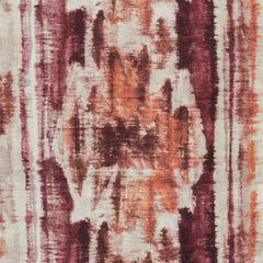 Kilim Turkish Pink, Orange Printed Cotton Curtain Panels