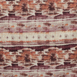 Kilim Turkish Pink, Orange Printed Cotton Curtain Panels