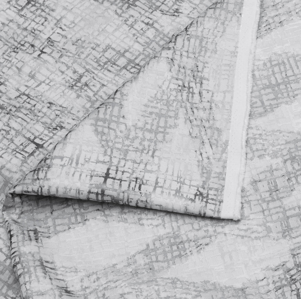 Diamond Jaal Jacquard Fabric By The Metre