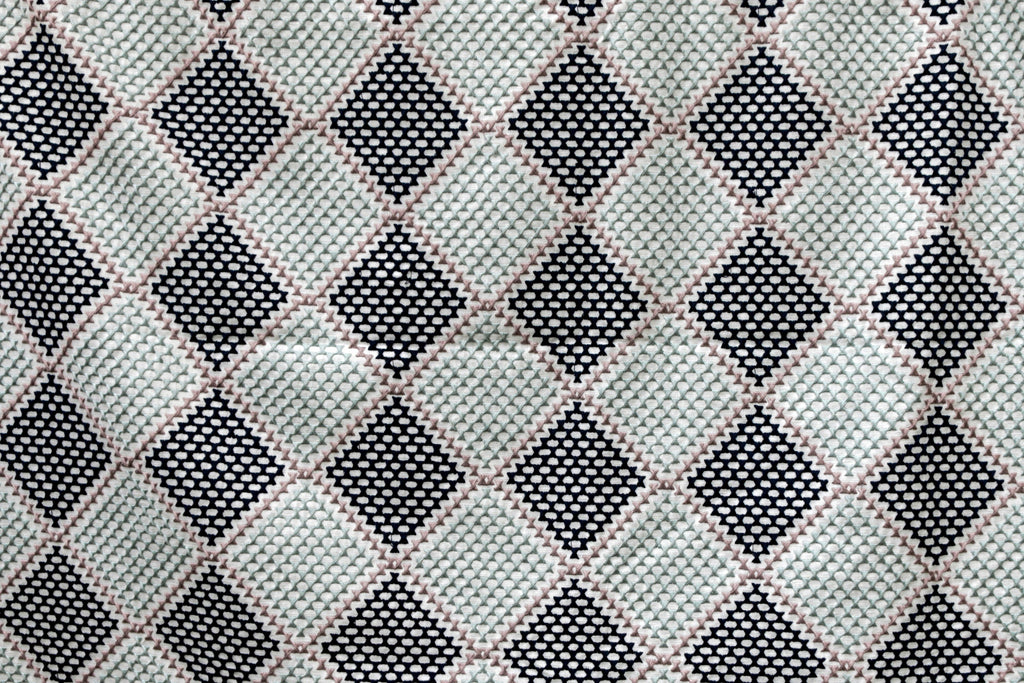 Knotted Vibes Cotton Fabric By The Metre