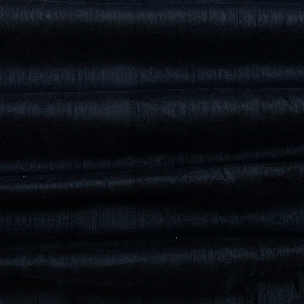 Black Silk Dupioni Curtain Panels