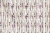 Pink, Purple N Gray Streaks Cotton Embroidery Curtain Panels
