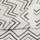 Embroidered Diamonds Cotton Fabric By The Metre