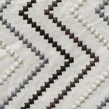 Embroidered Diamonds Cotton Fabric By The Metre