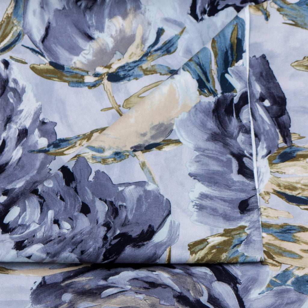 Midnight Garden Printed Velvet Fabric By The Metre