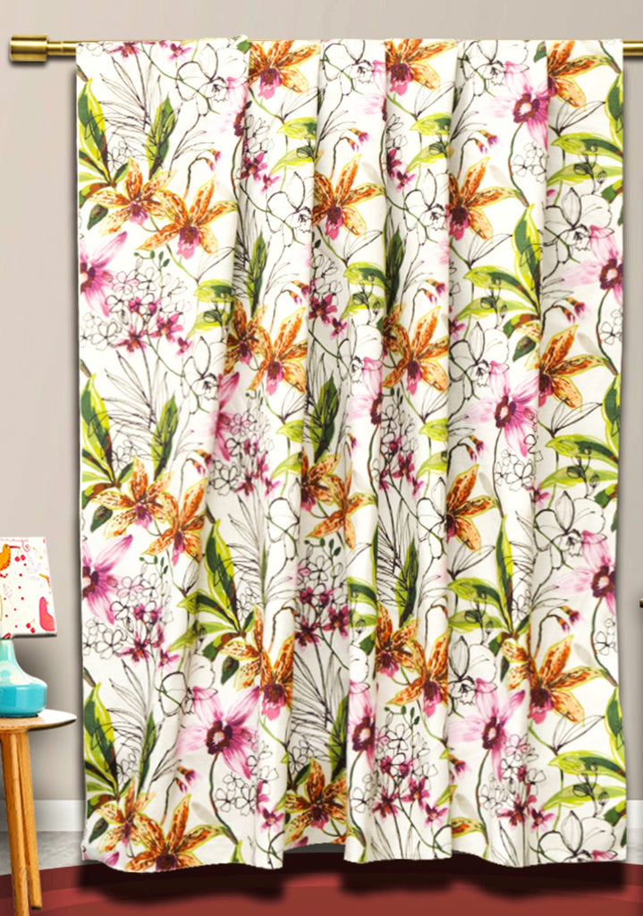 Garden Blossom Cotton Fabric By The Metre