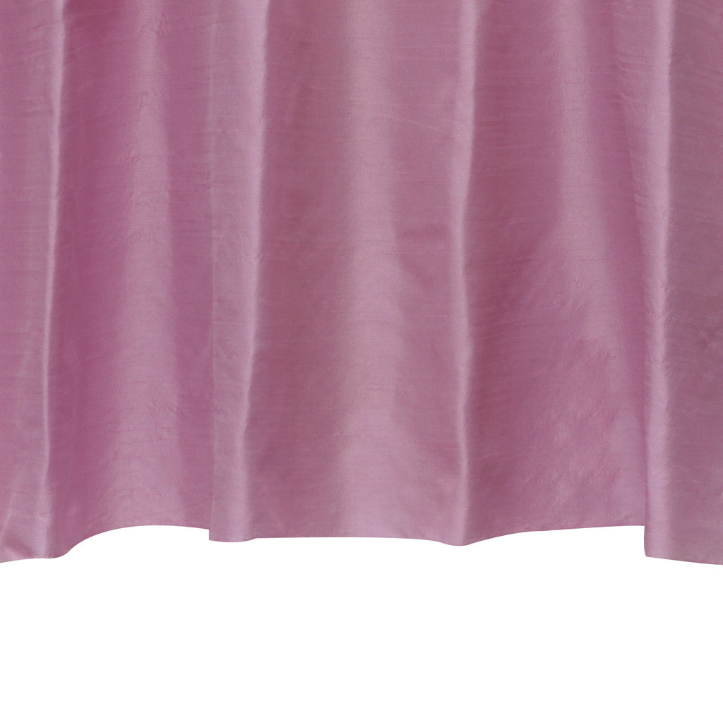 Lavender Pink Art Silk Curtain Panels