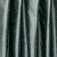 Smokey Green Art Silk Curtain Panels