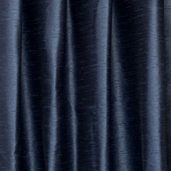 Midnight Blue Art Silk Curtain Panels
