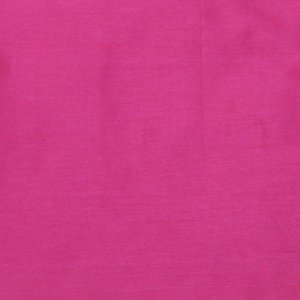Fuchsia Pink Art Silk Curtain Panels
