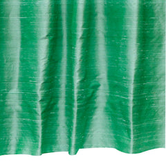 Light Emerald Green Silk Dupioni Curtain Panels