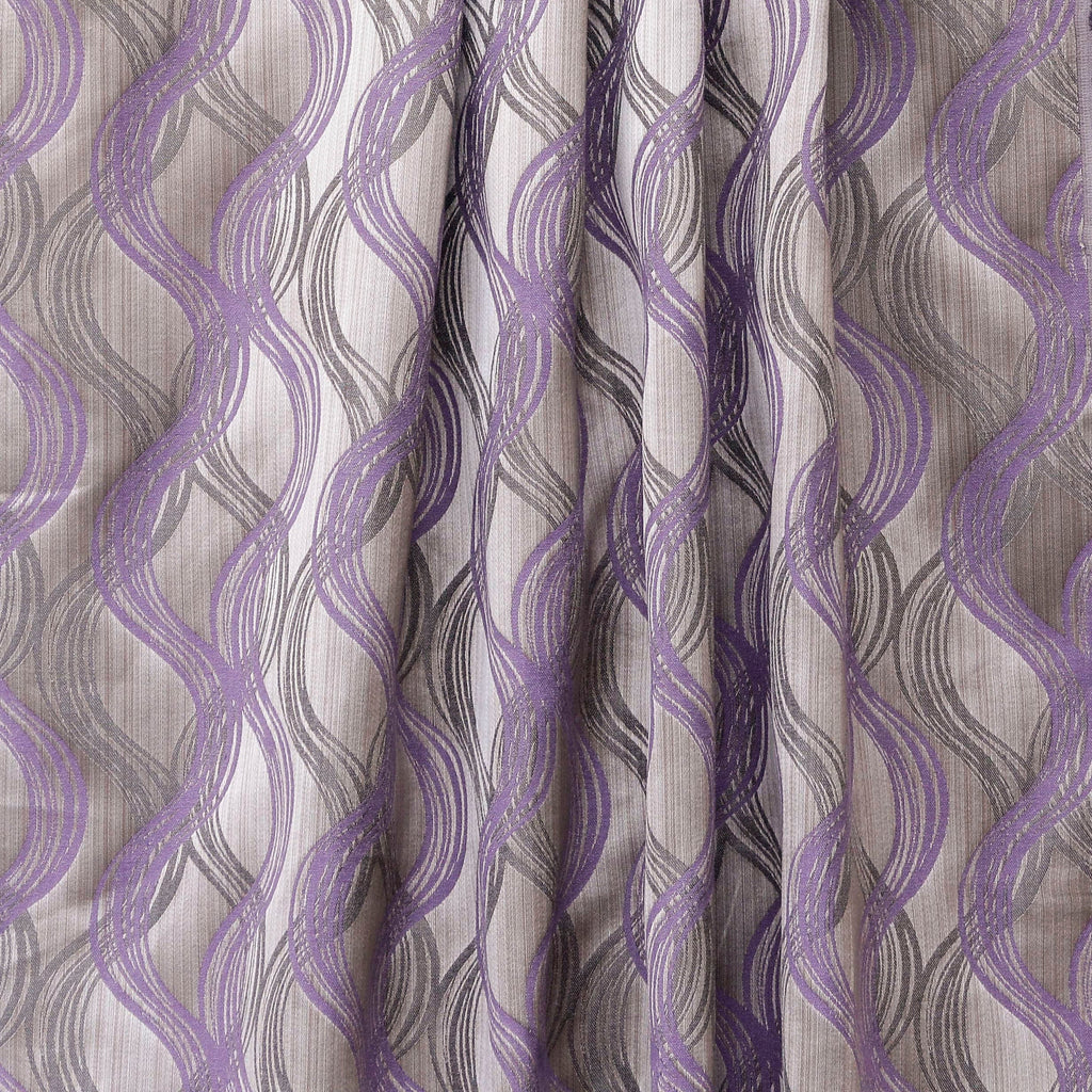 Purple Jacquard Fabric By The Metre