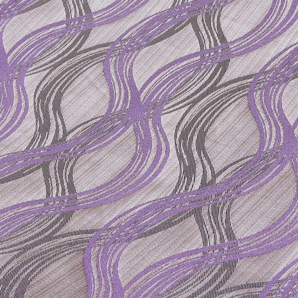 Purple Jacquard Fabric By The Metre