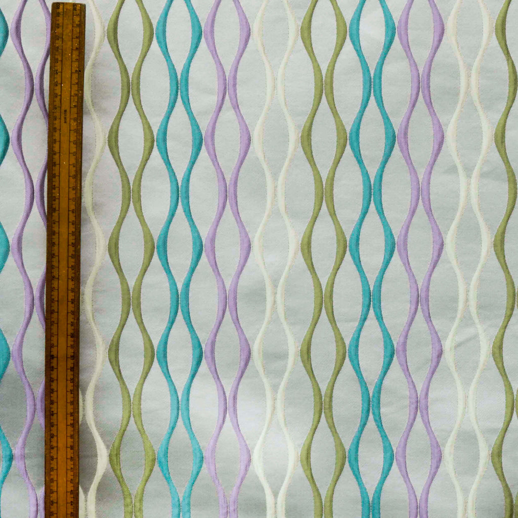 Multi Colored Jacquard Fabric By The Metre