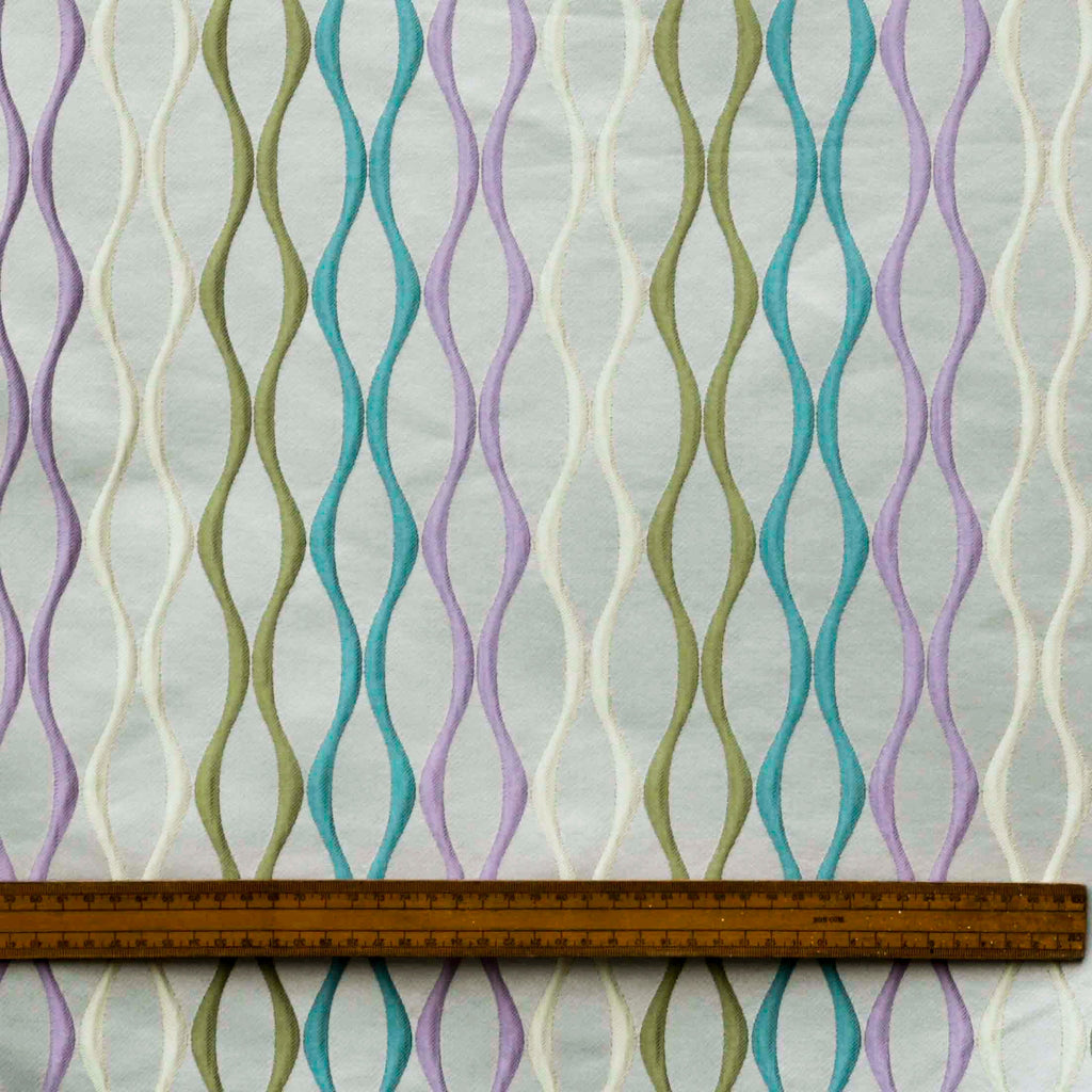 Multi Colored Jacquard Fabric By The Metre