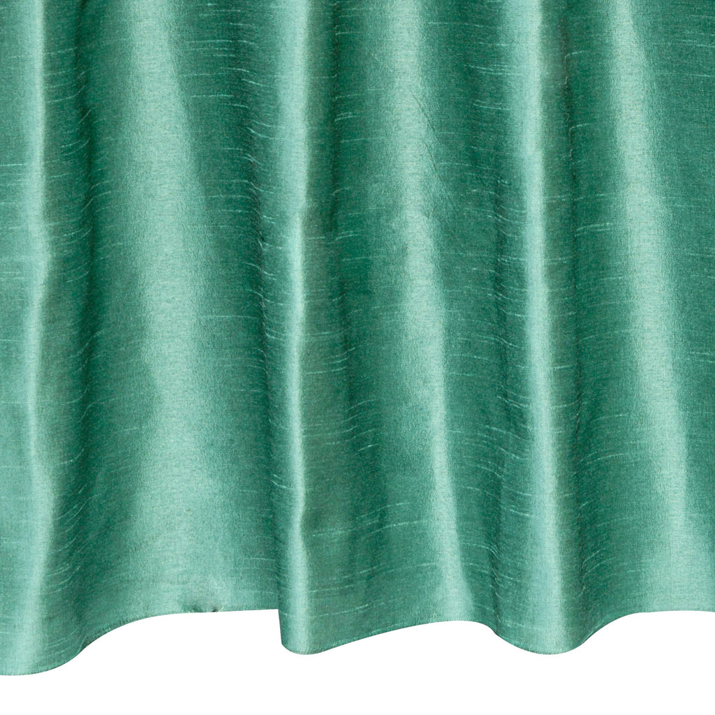 Capri Sea Green Art Silk Curtain Panels