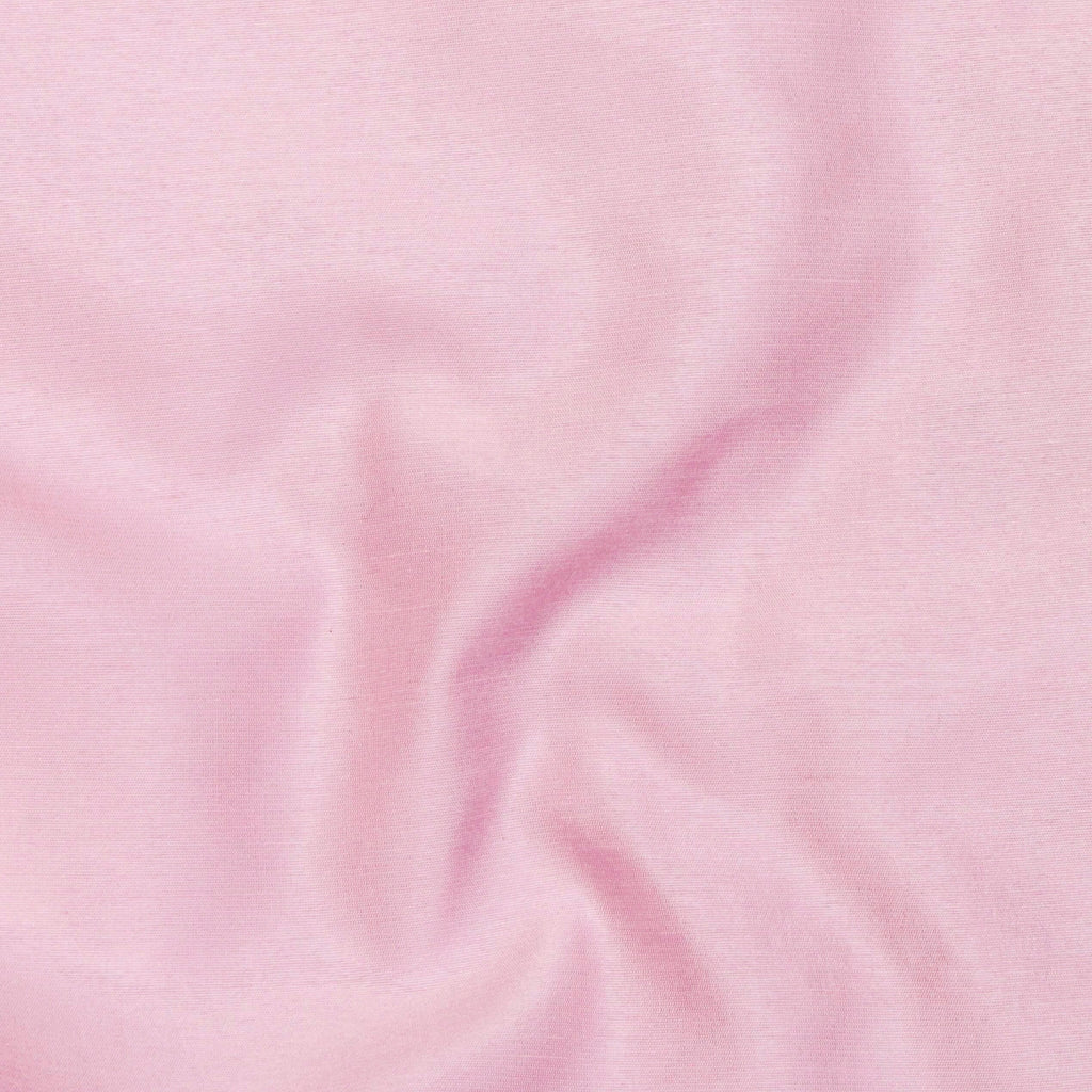 Soft Pink Art Silk Curtain Panels