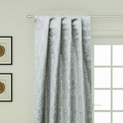 Behind The Web Jacquard Weave 3D Texture Curtain Panels
