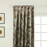 Antique Hexagons Foil Jacquard Fabric By The Metre