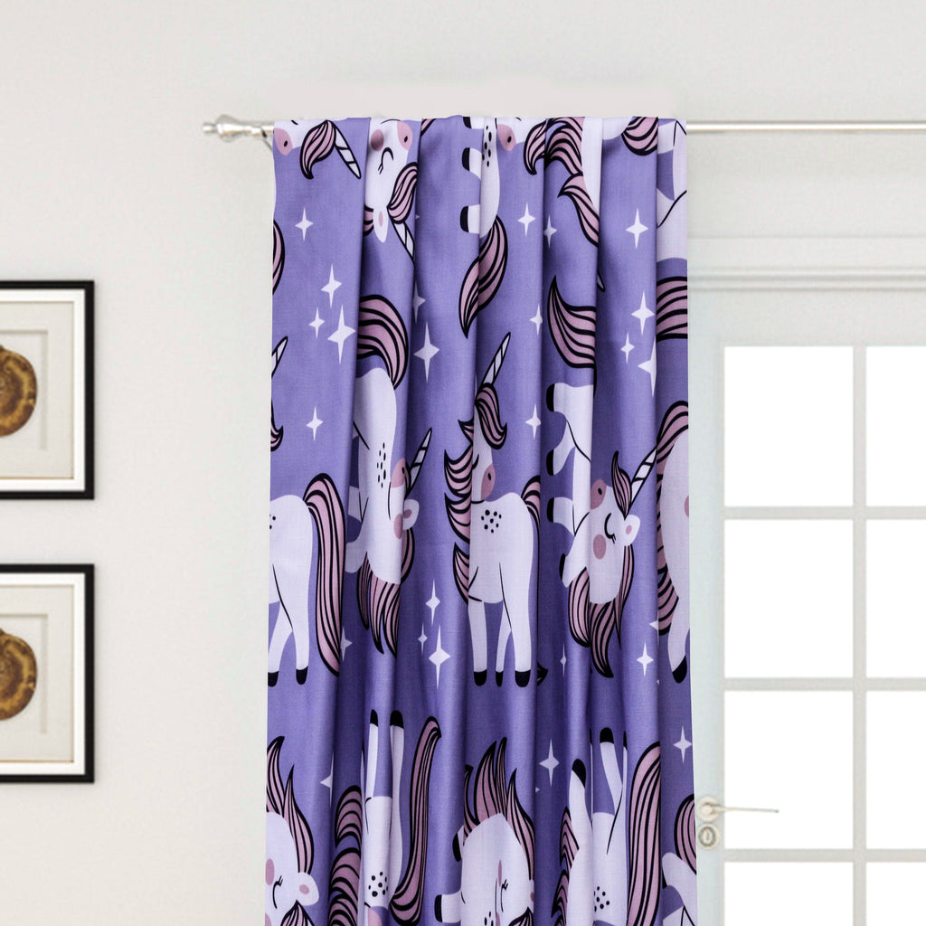 Unicorn Kids Cotton Fabric By The Metre