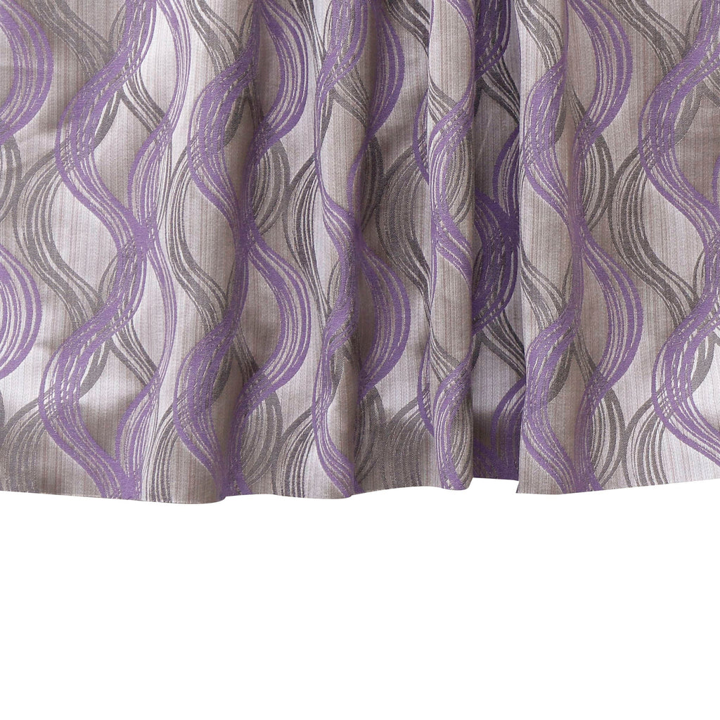 Purple Jacquard Fabric By The Metre