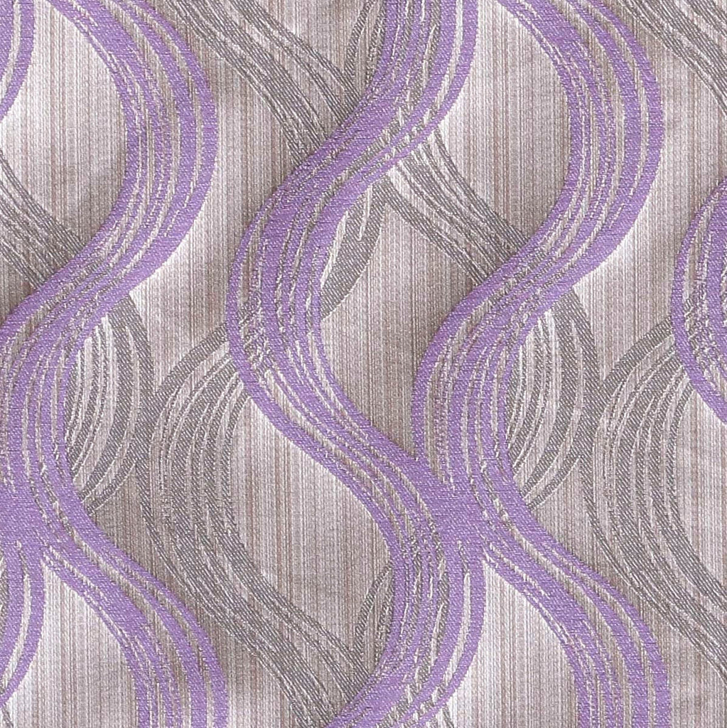 Purple Jacquard Fabric By The Metre