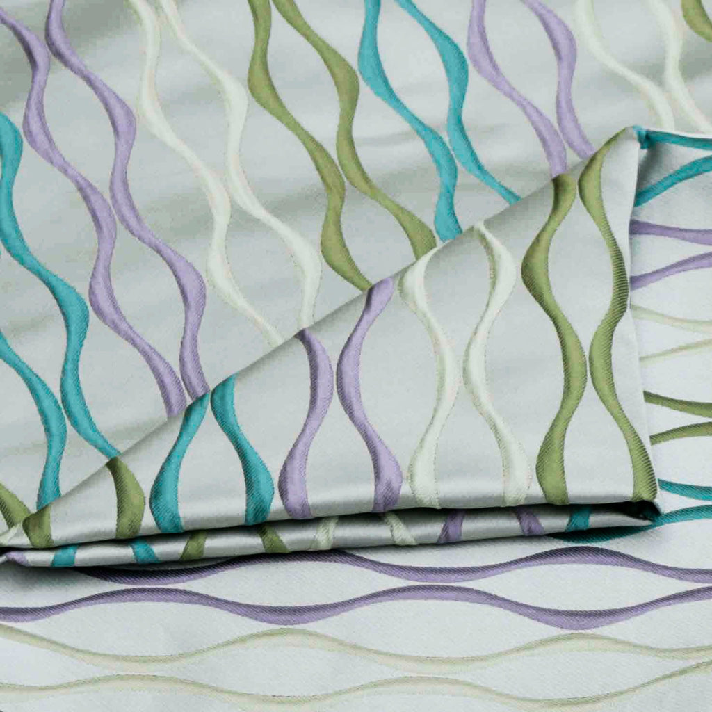 Multi Colored Jacquard Fabric By The Metre