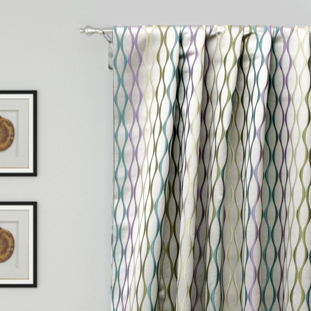 Multi Colored Jacquard Fabric By The Metre