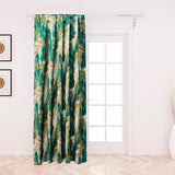 The Green Field Satin Fabric By The Metre