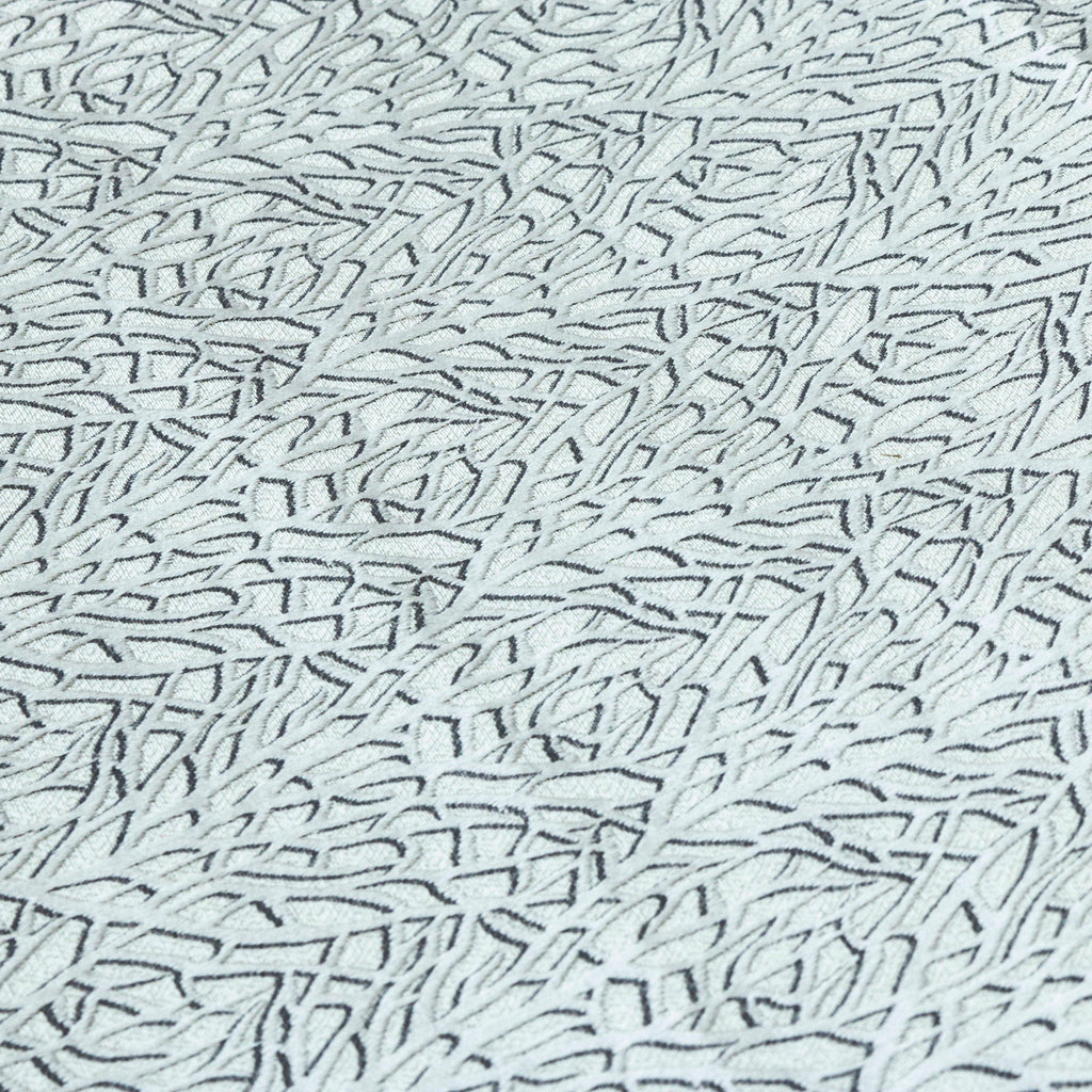 Pearl Grey Jacquard Fabric By The Metre