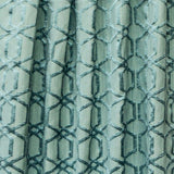 Aqua Blue Jacquard Fabric By The Metre
