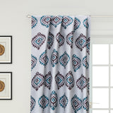 Burgundy And Teal Jacquard Fabric By The Metre