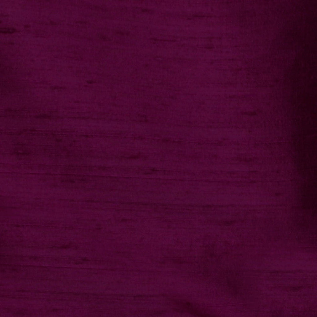 Burgundy Pure Silk Dupioni Curtain Panels