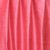Coral Pink Pure Silk Dupioni Curtain Panels