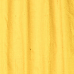Bright Yellow Pure Silk Dupioni Curtain Panels