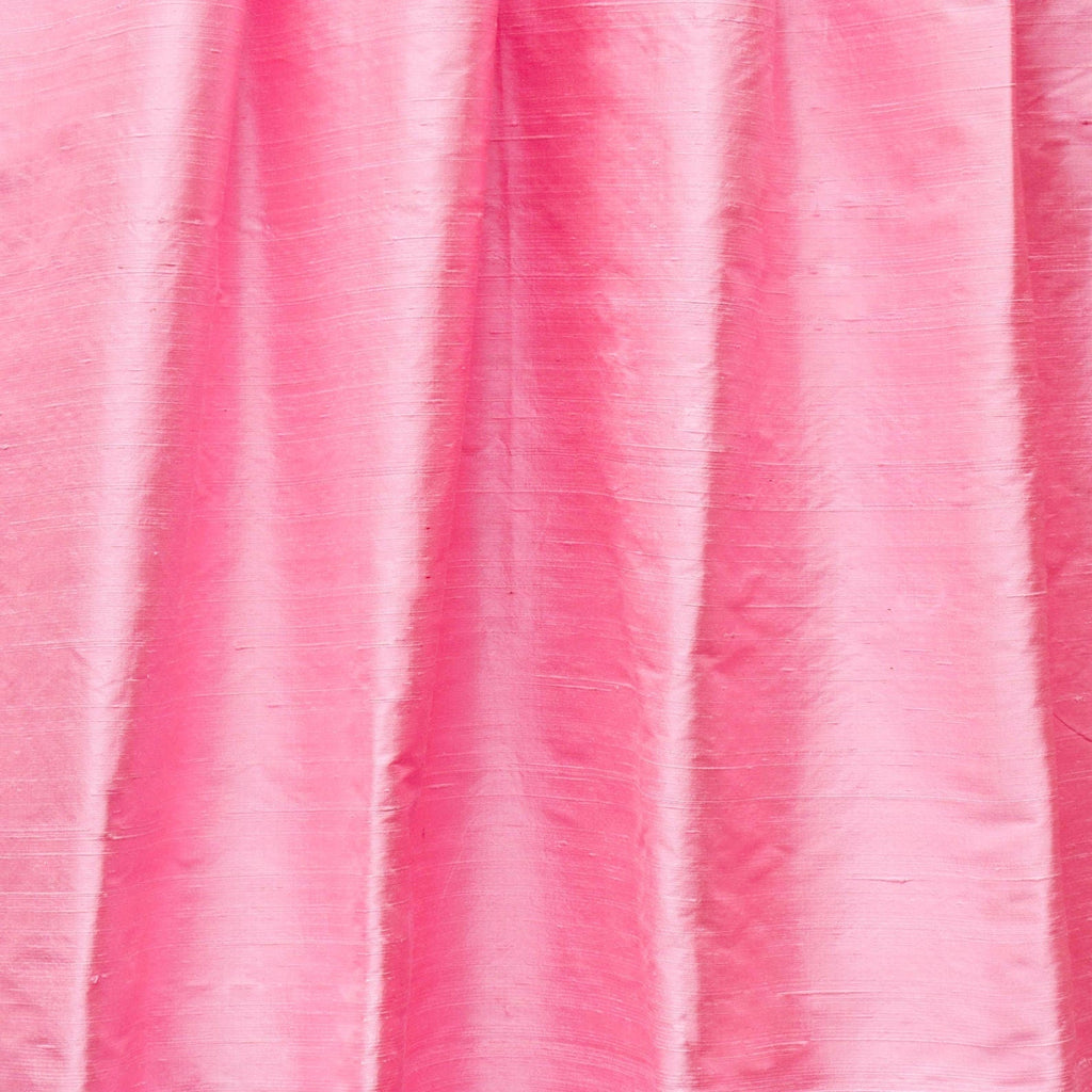 Light Pink Pure Silk Dupioni Curtain Panels