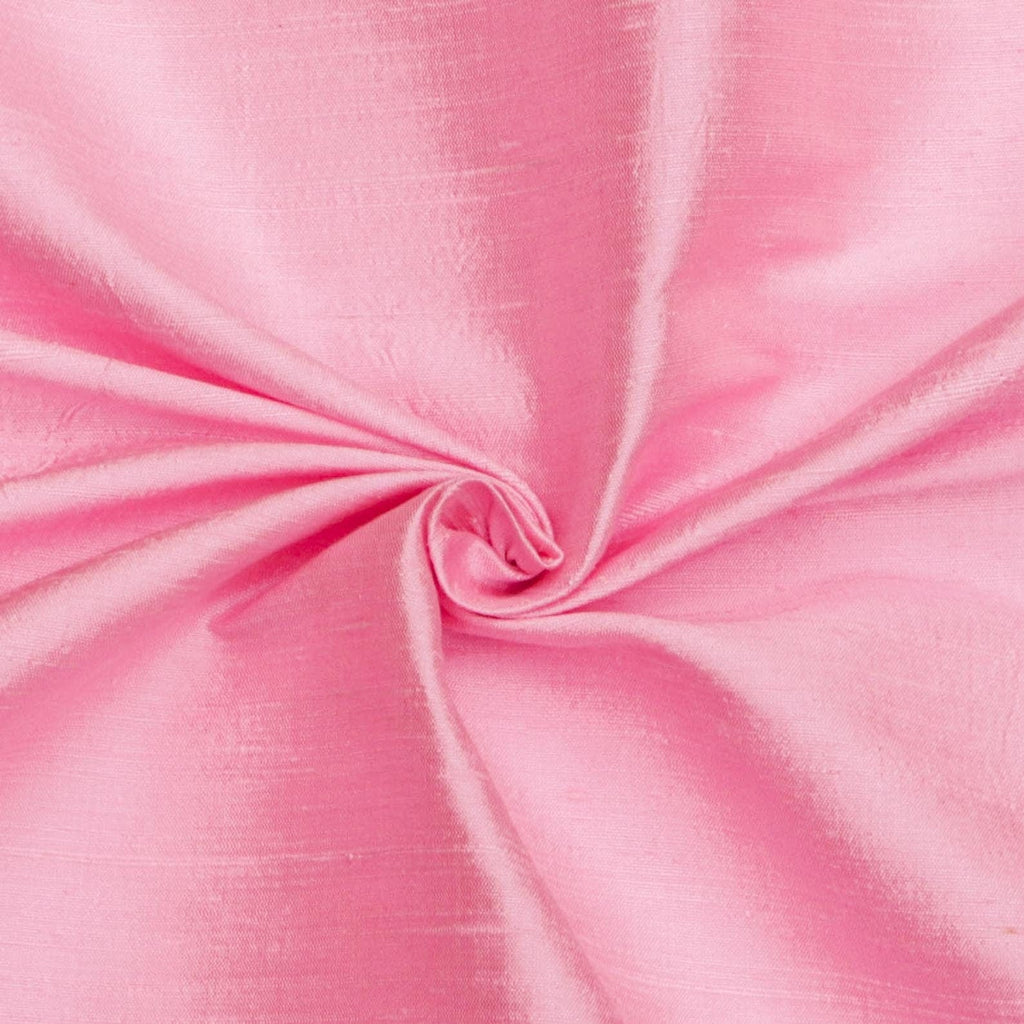 Light Pink Pure Silk Dupioni Curtain Panels